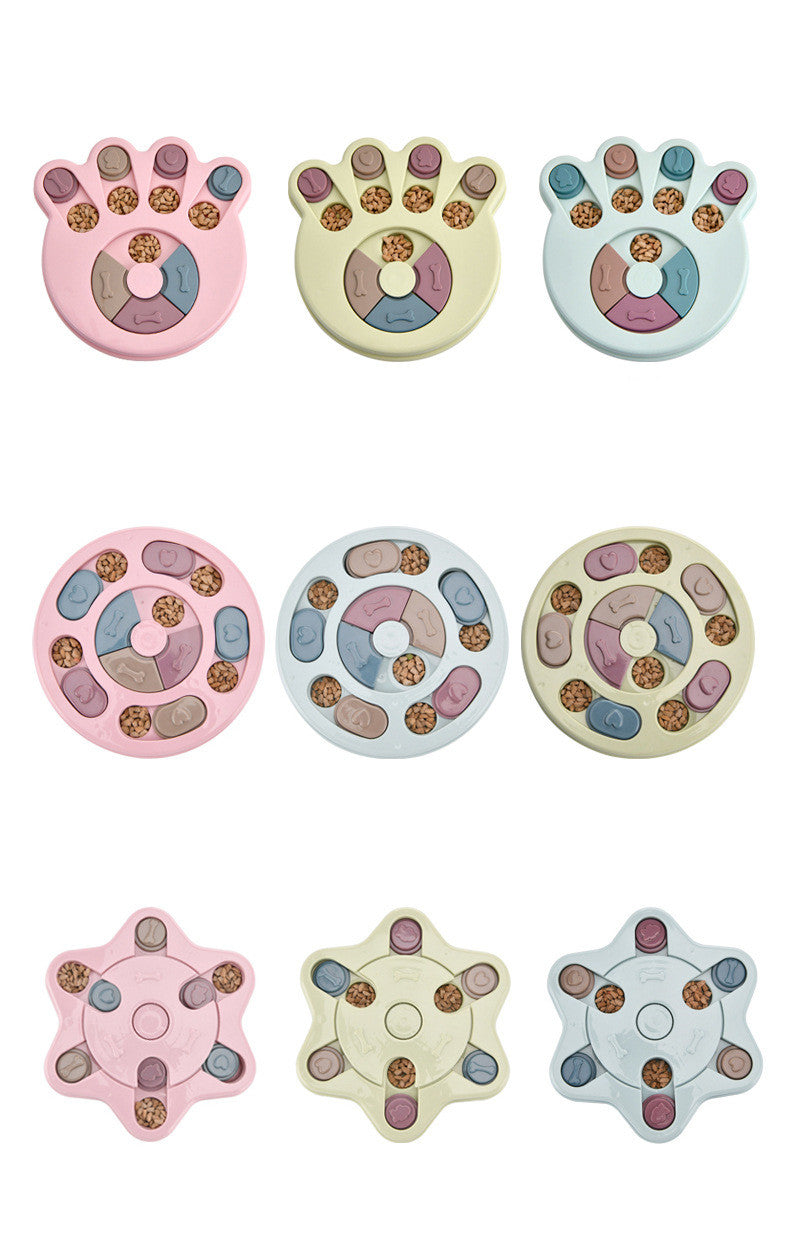 Dog Puzzle Toys Increase IQ Interactive Slow Dispensing Feeding Pets Gym From House