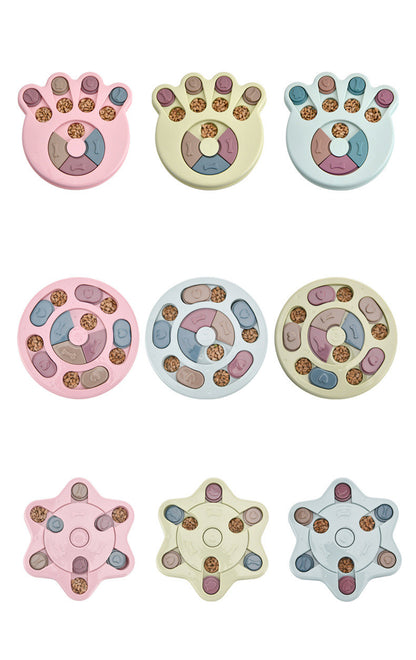 Dog Puzzle Toys Increase IQ Interactive Slow Dispensing Feeding Pets Gym From House