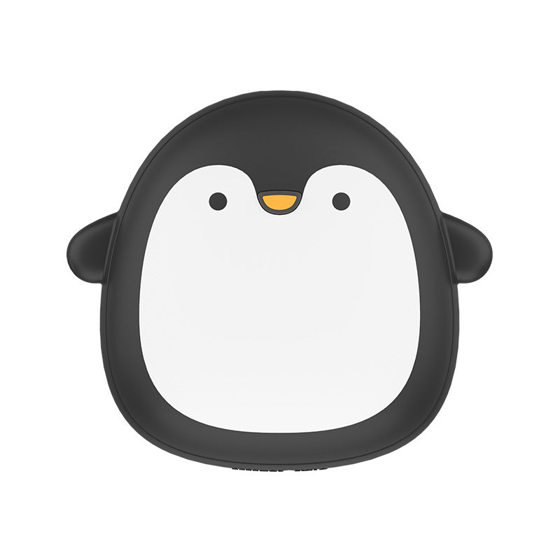 Cute Cartoon Penguin Polar Bear Electric Hand Warmers Heating Pocket Kids Gym From House Black