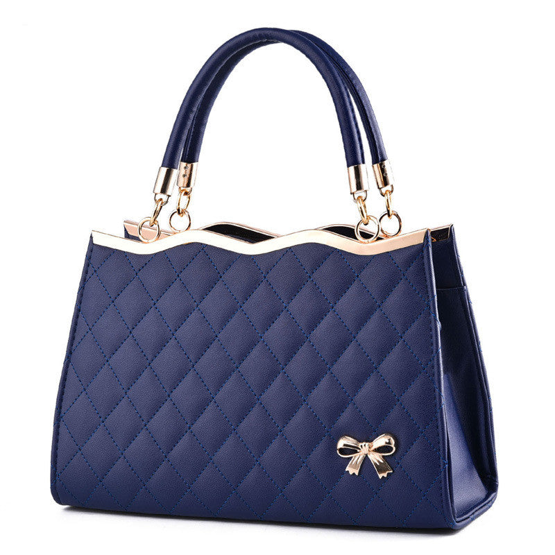 Crossbody shoulder bag with bow Women Gym From House Royal blue