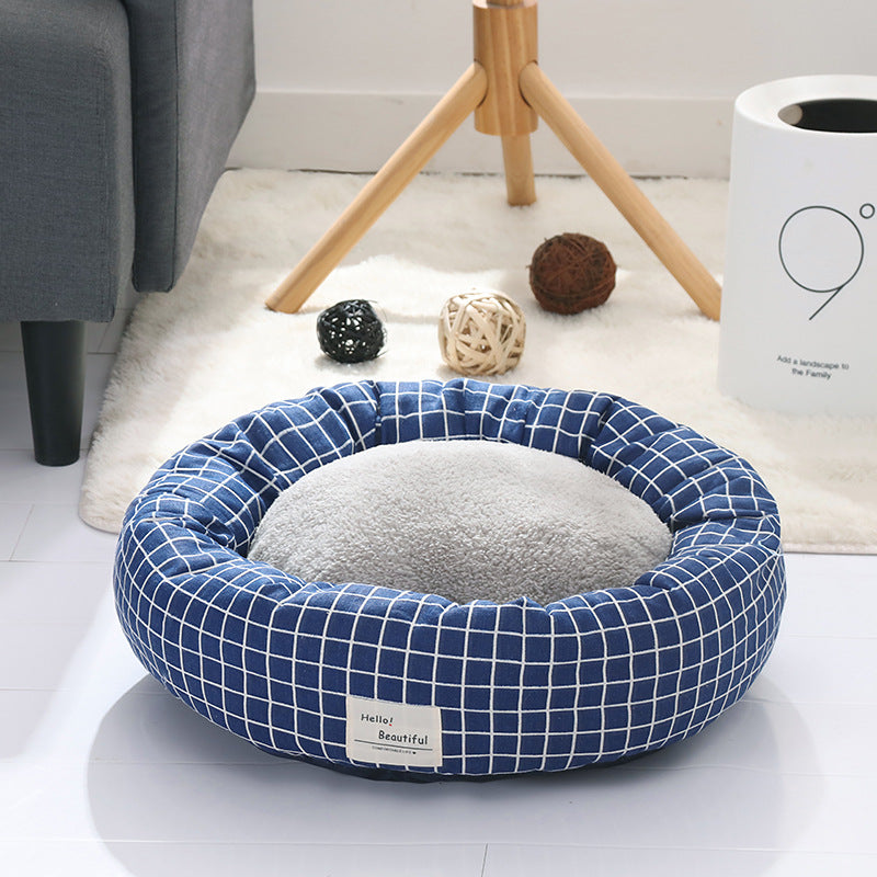 Flax Tart Nest To Keep Warm Pets Pets DealSniper.net Blue M