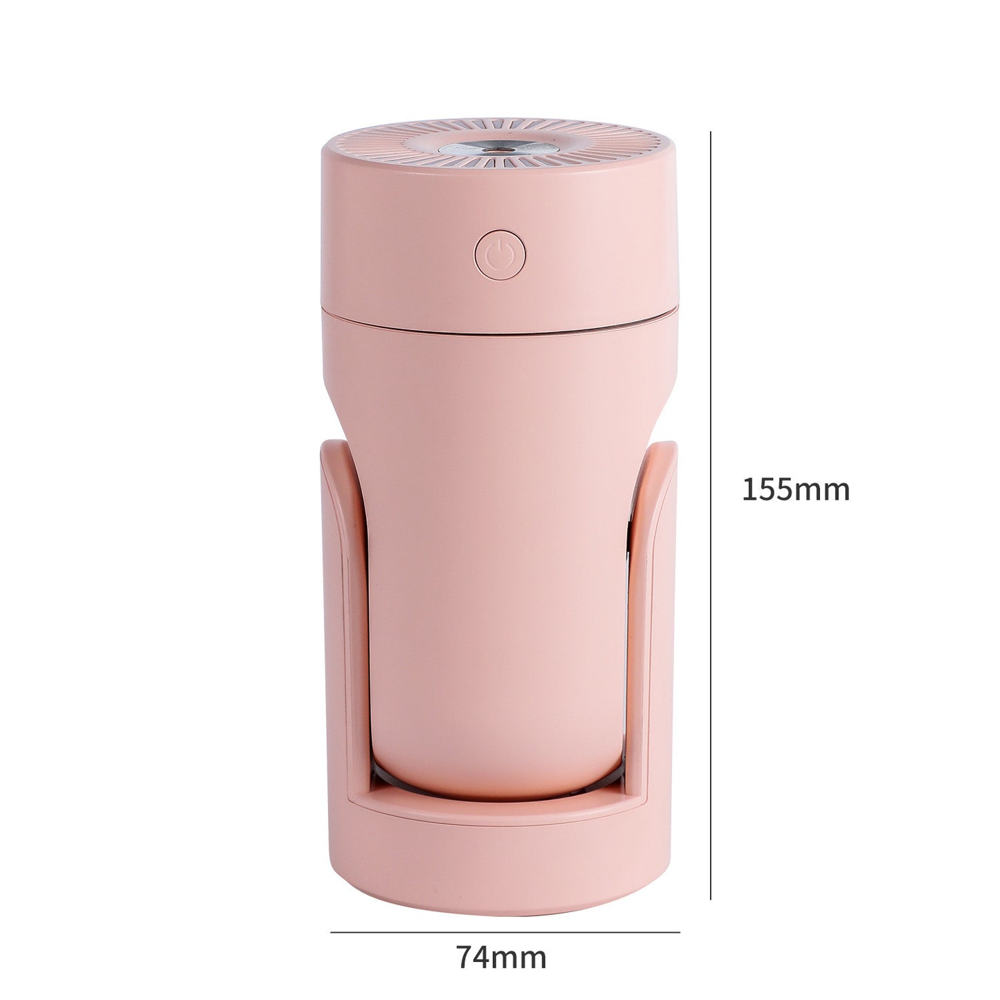 Head Shaking Humidifier USB Dual Use Free Adjustment Home dealsniper-net Pink 74x74x155MM USB