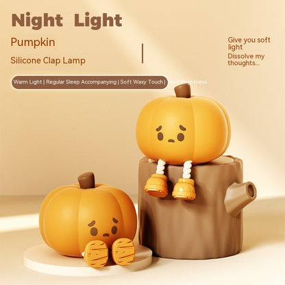 Home Decor Halloween Pumpkin Night Light Dimmable