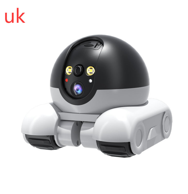 Wireless Smart 360-degree HD Dual Lens Electronics DealSniper.net Robot wifi English UK 2 Million Double Light Full Color