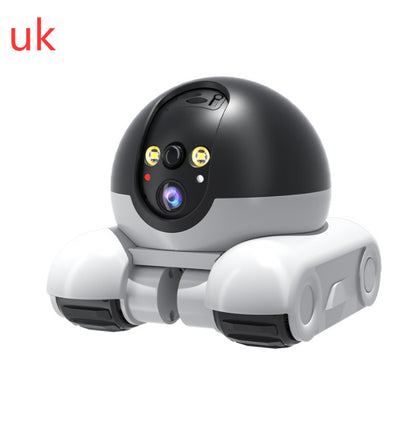 Wireless Smart 360-degree HD Dual Lens Electronics DealSniper.net Robot wifi English UK 2 Million Double Light Full Color