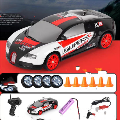 2.4G Drift Rc Car 4WD RC Drift Car Toy Remote Control Christmas Gifts