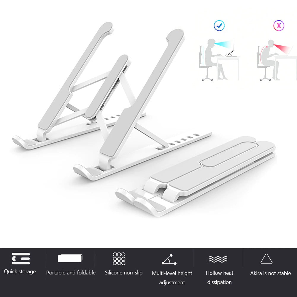 Adjustable Non-slip Laptop Stand Support Holder Base Electronics dealsniper-net