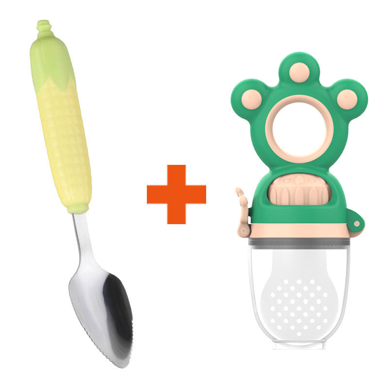 Baby Pacifiers Feeder Kids Fruit Feeder Kids dealsniper-net Green set1