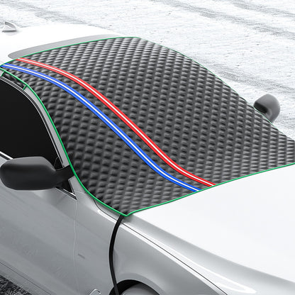 Car Sun Shade Half Car Cover Winter Anti-freezing Rain Frost Vehicle dealsniper-net