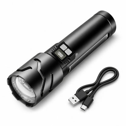 Rechargeable White Laser Battery Display Power Bank Outdoor DealSniper.net F450
