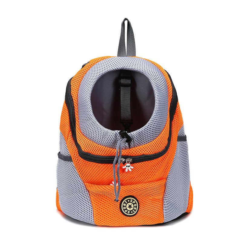 Pet backpack dog backpack Pets dealsniper-net Orange L