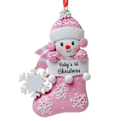 Christmas Automobile Hanging Ornament Mini Socks Holidays DealSniper.net Pink