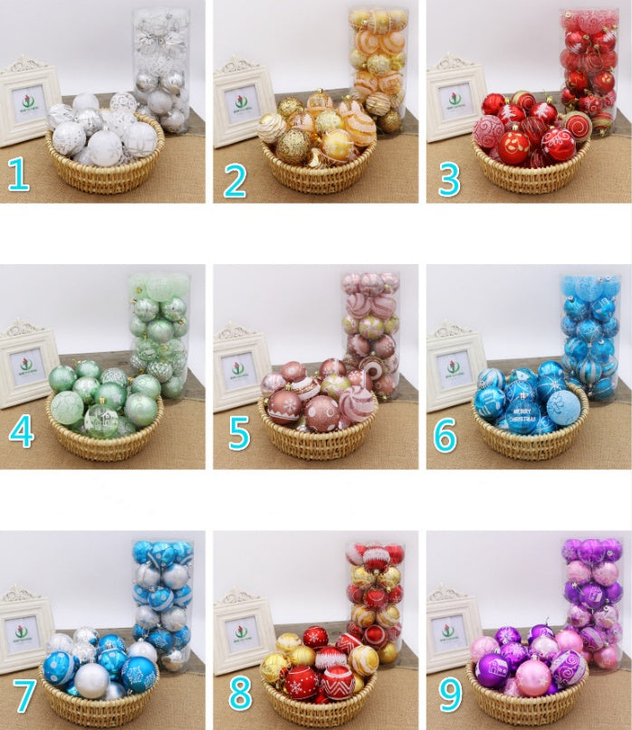 Christmas ball bright ball Christmas decorations Holidays dealsniper-net 1