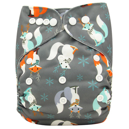 Washable Baby Cloth Diaper Breathable Diaper Pants 0-3 Years Old Kids DealSniper.net OB140 One size