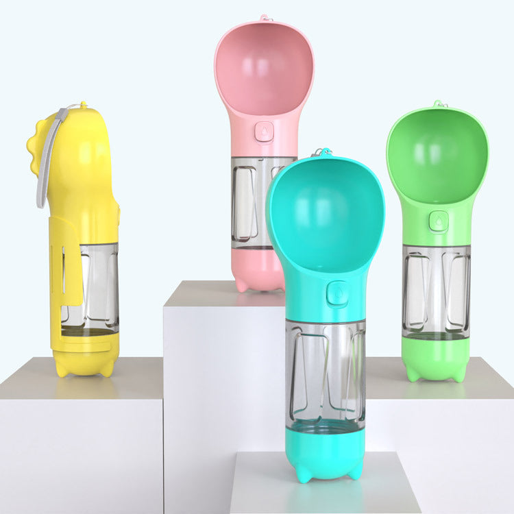 Pet Water Bottle Feeder Bowl Garbage Bag Storage Pets Gym From House