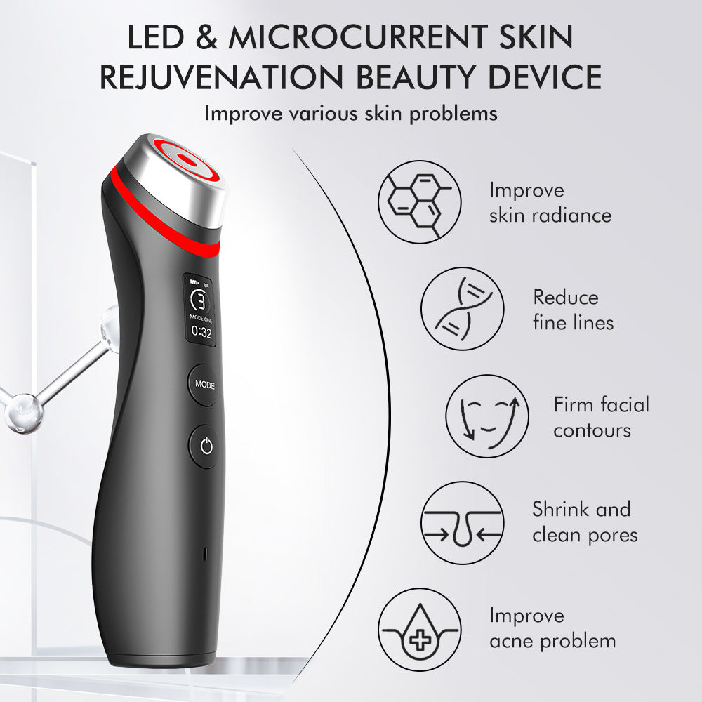 Color Light Import Micro Current Vibration Massager Beauty DealSniper.net