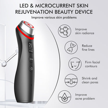 Color Light Import Micro Current Vibration Massager Beauty DealSniper.net