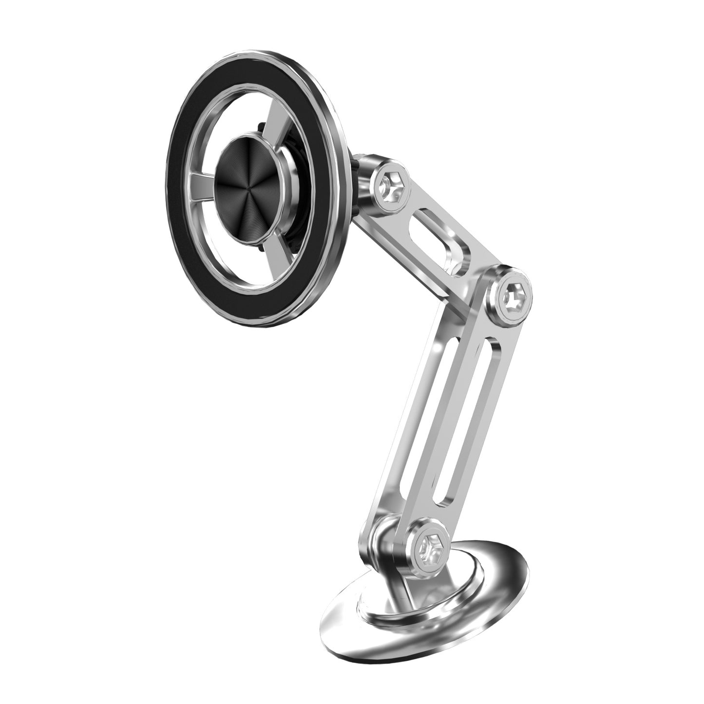 Magnetic Phone Holder All-metal Car Vehicle dealsniper-net Silver Suit