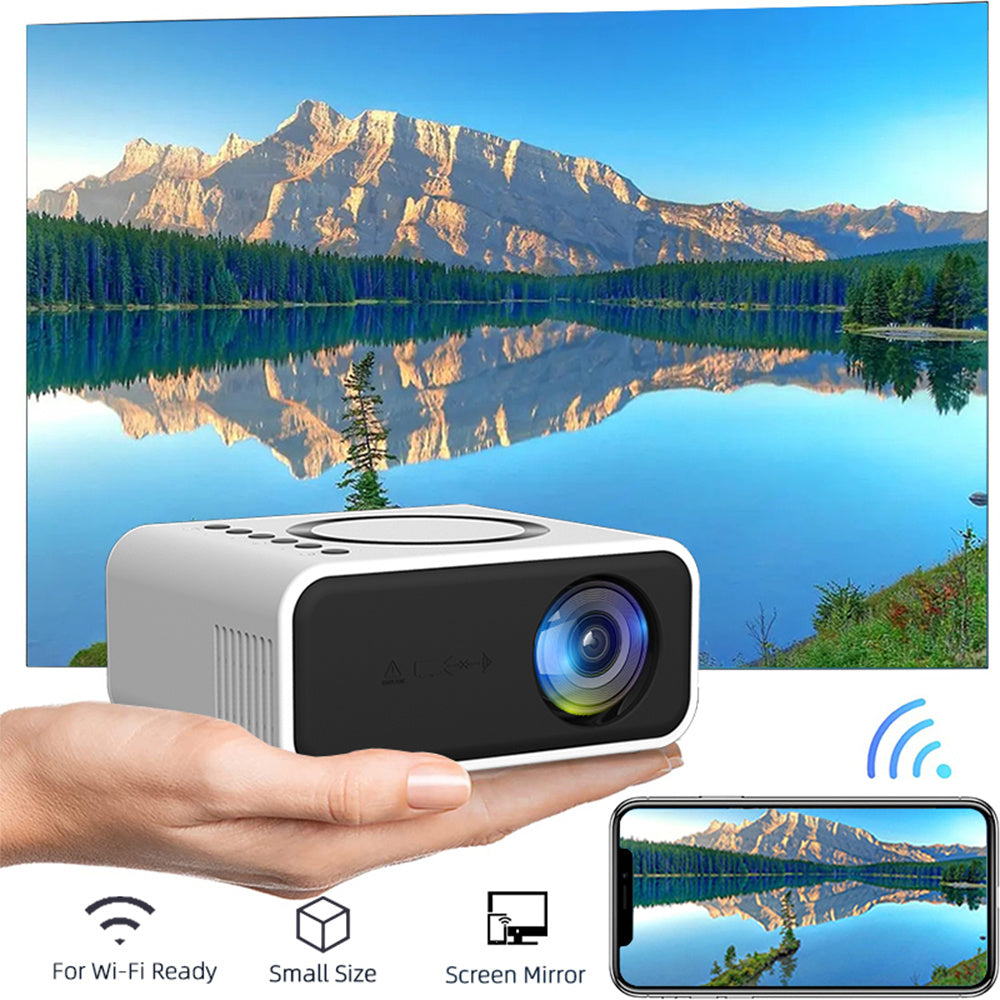 YT300 Home Portable Mini Projector 24 ANSI HD 1080P Gadgets dealsniper-net