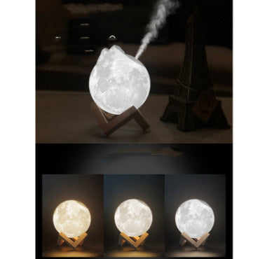 Lunar Humidifier Night Light Bedroom Aromatherapy Spray