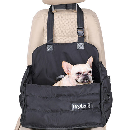 Pet Car Bag Car Front And Rear Seat Dog Car Pad Multi-functional Pets Gym From House Black
