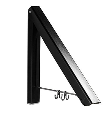 Punch-free Space Aluminum Foldable Invisible Folding Retractable Wall Hanger