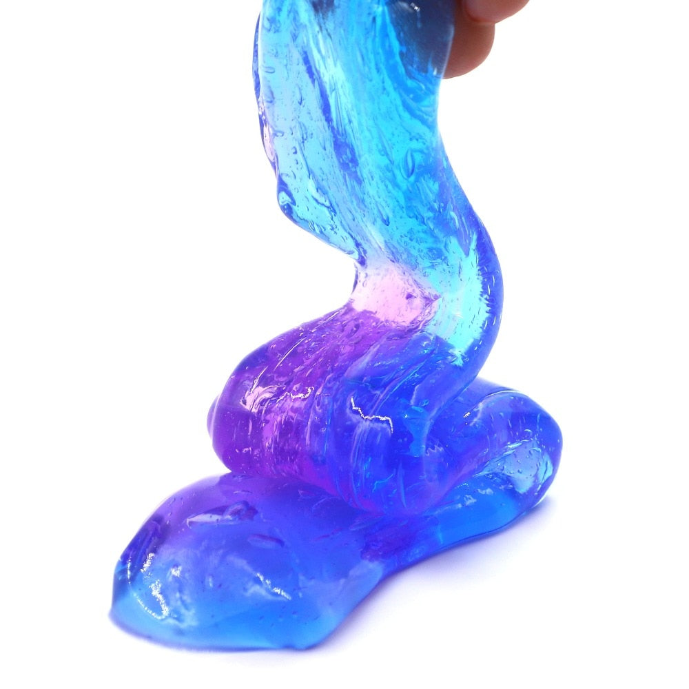 Color Matching Gradient Multicolor Crystal Mud Slime Kids DealSniper.net