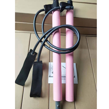 Rally Bar Chest Expansion Arm Force Bar Yoga Bar Pilates Bar Fitness Bar Sports DealSniper.net Pink