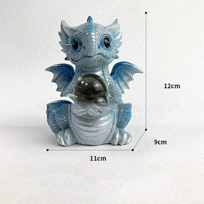 Light-emitting Dragon Fantasy Home Decoration Home Decor dealsniper-net Blue