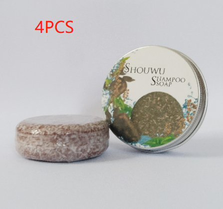 Foreign Trade Silicone Oil Free English Version Polygonum Ginseng Soap Health DealSniper.net Style two aluminum box packagi 55g 4PCS