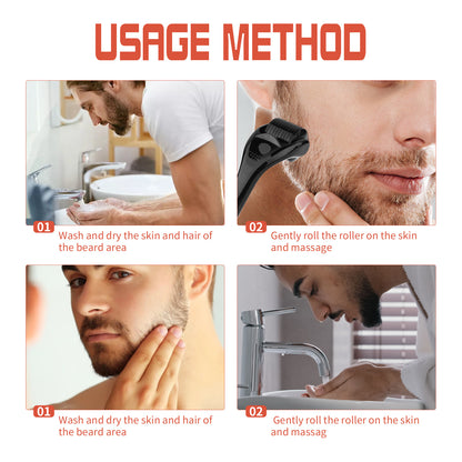 Beard Thick Roller Strong And Moisturizing Men dealsniper-net