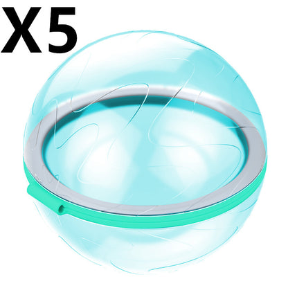 New Water Fight Water Polo Toy Party Swimming Bath Kids dealsniper-net Blue sky 5pc