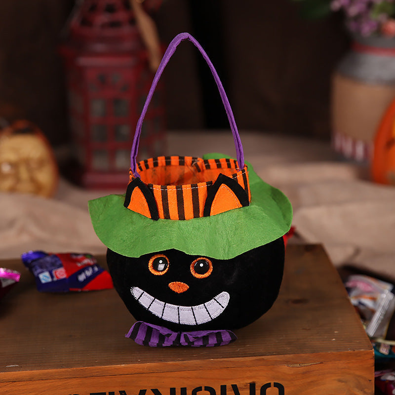 Halloween Candy Bags Cute Gift Bag Pumpkin Witch Candy Boxes Holidays DealSniper.net Blackcat