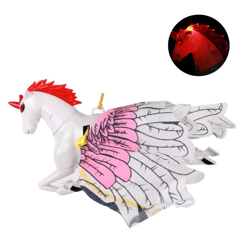 Simulation Bird Cat Interactive Pet Toys Hanging Eagle Flying Pets Gym From House Fly Horse voice