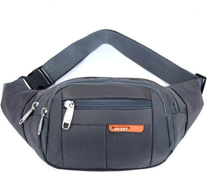 Men Women Fanny Pack Belt Waist Bag Cross Body Sling Shoulder Travel Sport Pouch Men dealsniper-net