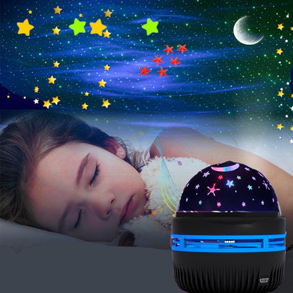 Starry Sky Empty Aurora Water Pattern  Lights