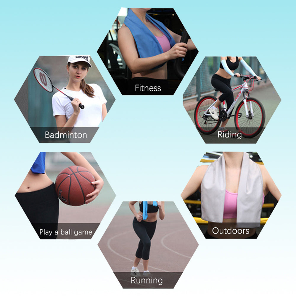 Sports Towel Physical Cooling Microfiber Instant Cool Ice Sports Gym From House