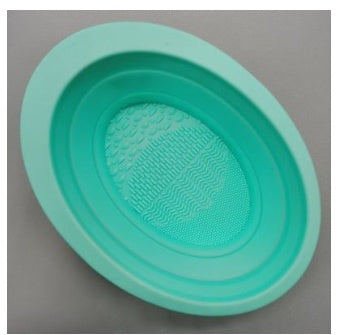 Silicone Cosmetic Makeup Brush Cleaning Pad Board Beauty Gym From House Green
