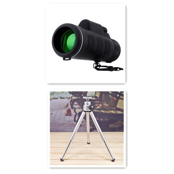 40X60 Single Binoculars Outdoor Low Light Night Electronics BlenderJuice.com CJ H