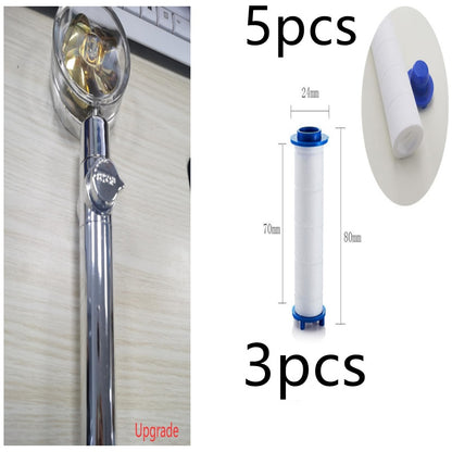 New Turbo Propeller Shower Head Water Saving High Pressure Flow