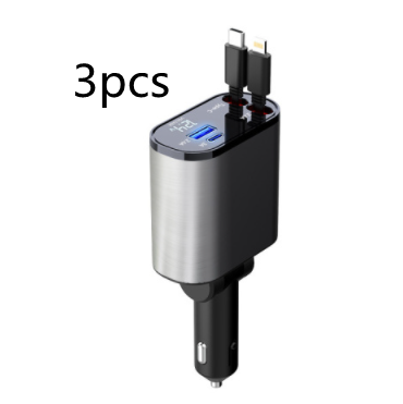 Metal Car Charger 100W Super Fast Charging Car Cigarette Vehicle DealSniper.net