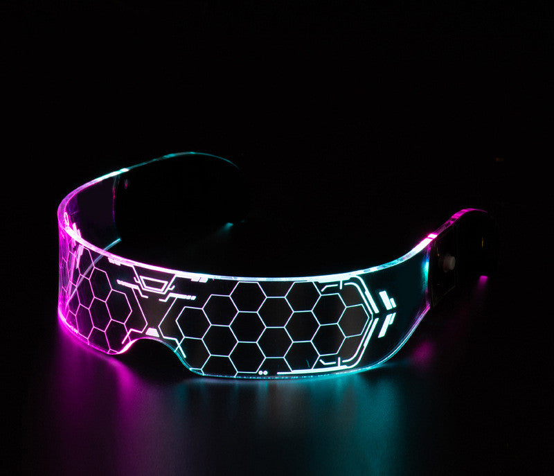 LED Luminous Glasses Party Bar Disco Punk Glasses Gifts