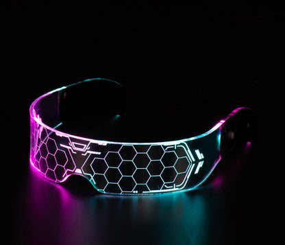 LED Luminous Glasses Party Bar Disco Punk Glasses Gifts