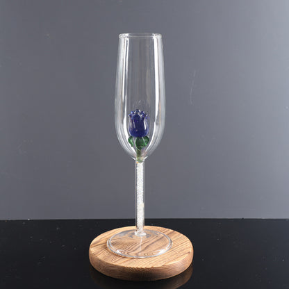 Rose Champagne Glass Simple Fashion Glass Kitchen DealSniper.net Color 1
