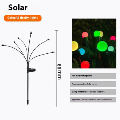 Solar Firefly Villa Outdoor Waterproof Garden Lamp Garden dealsniper-net Style3