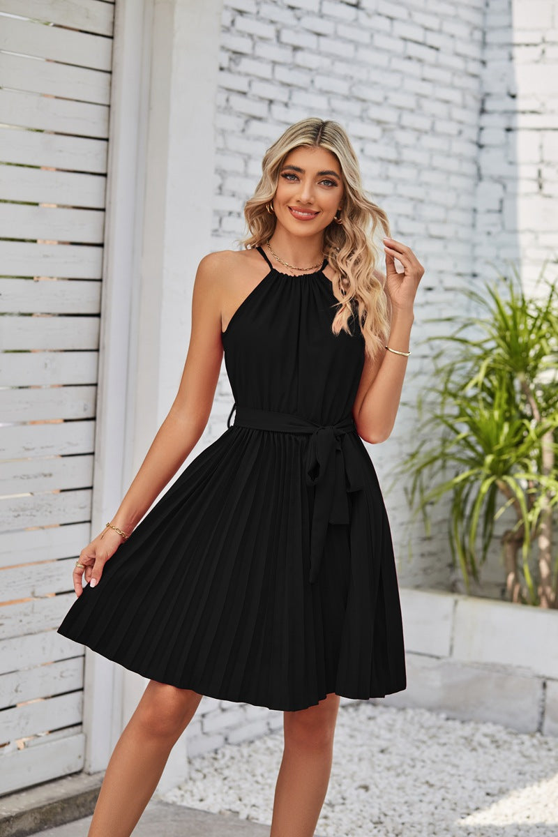Halter Strapless Dresses For Women Women DealSniper.net Black L