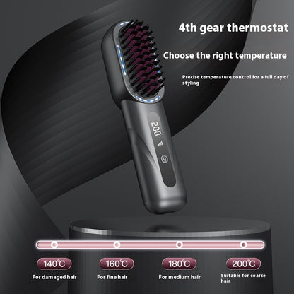 Negative Ion Straight Comb Blue Light Hair Care Beauty dealsniper-net