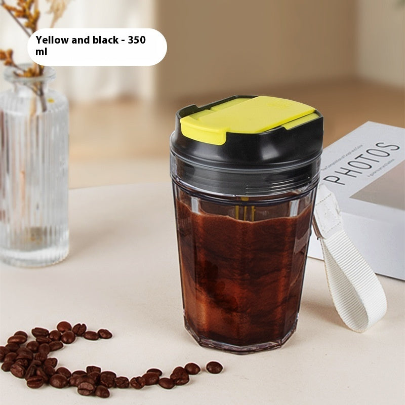 Coffee Fully Automatic Mixing Rechargeable Shake Cup Kitchen Gym From House Black 350ml