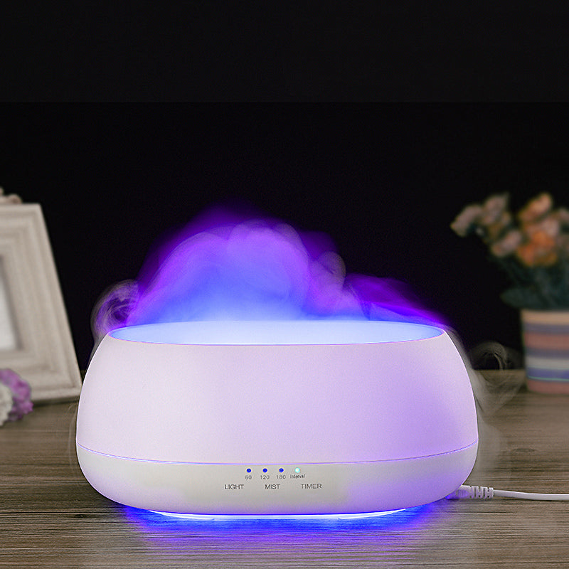Aroma Diffuser 500ml Ultrasonic Air Humidifier Colorful Light House DealSniper.net