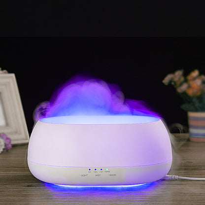 Aroma Diffuser 500ml Ultrasonic Air Humidifier Colorful Light House DealSniper.net